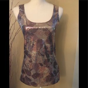 INC International Concepts sequined tank top